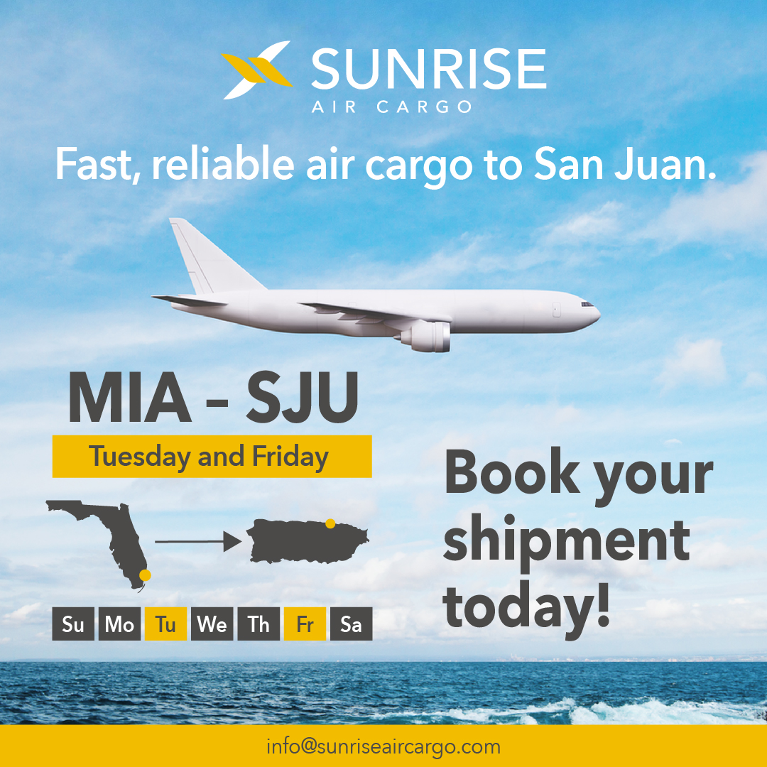 MIA-SJU Air Cargo Route