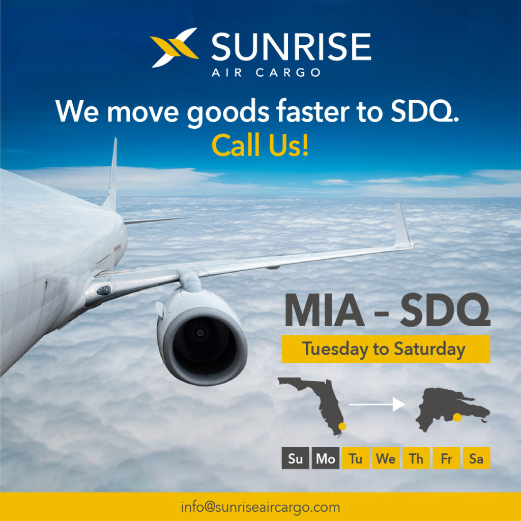 MIA to SDQ Cargo